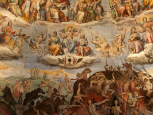 Cupola fresco (detail), Duomo, Florence, Italy
