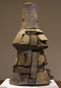 Peter Voulkos (American, 1924-2002), "Alegria," 2000; wood-fired stoneware. Collection Daum Museum of Contemporary Art, gift of Dr. Harold F. Daum.