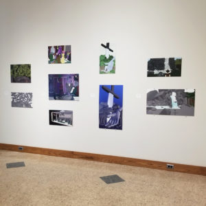 Installation view of 2022 Student Exhibition.