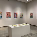 Installation view of "Living on Deadlines."