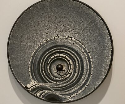 Robert Sperry, "Plate #891A," 1989; glazed stoneware. Gift of Dr. Harold F. Daum.