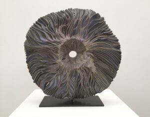 Marc Leuthold (American, b. 1962), "Mauve", 2002-2003; Glazed stoneware.