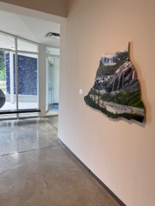 "Temporal Terrain" installation view.