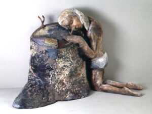 Arthur Gonzalez, "Sprout", 2000, glazed earthenware
