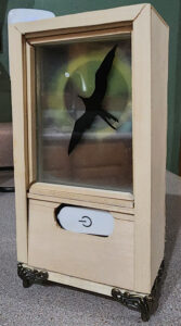 Mavis Kemper, "Contained Eclipse", 2024; mixed media; courtesy of the artist.