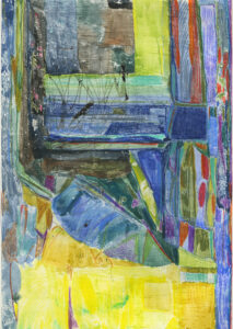 Donny Nie, "Room", 2025; monotype on paper; courtesy of the artist.