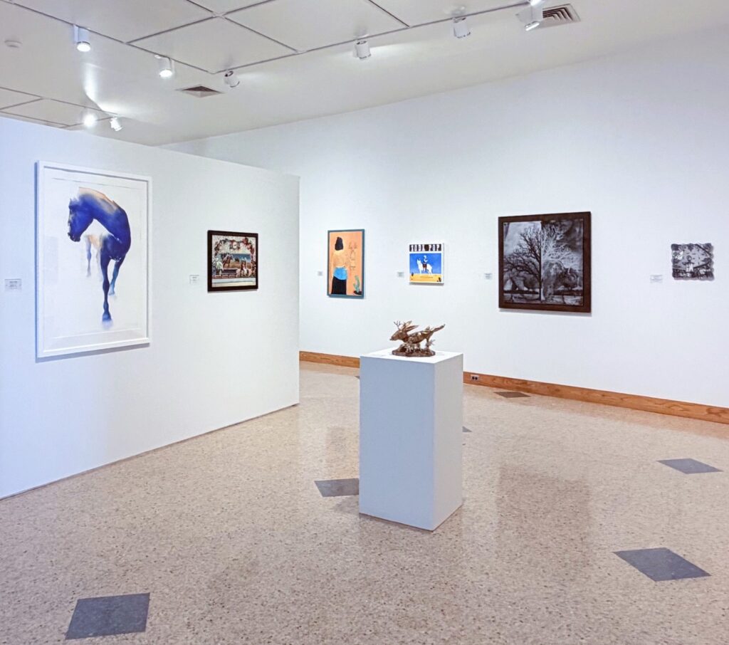 Installation shot of "Contemporary Visions of the West"