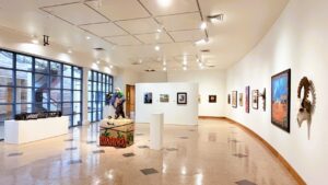 Installation shot of "Contemporary Visions of the West"