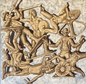 Karen Jacobi, "White Washed", 2025; Oil on canvas; Courtesy of the artist.