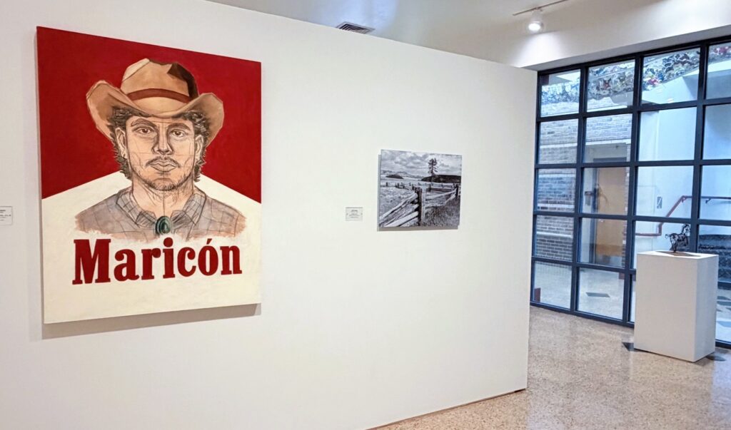 Installation shot of "Contemporary Visions of the West"