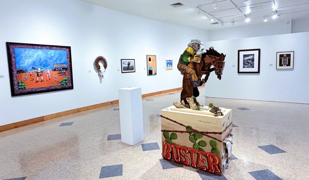 Installation shot of "Contemporary Visions of the West"