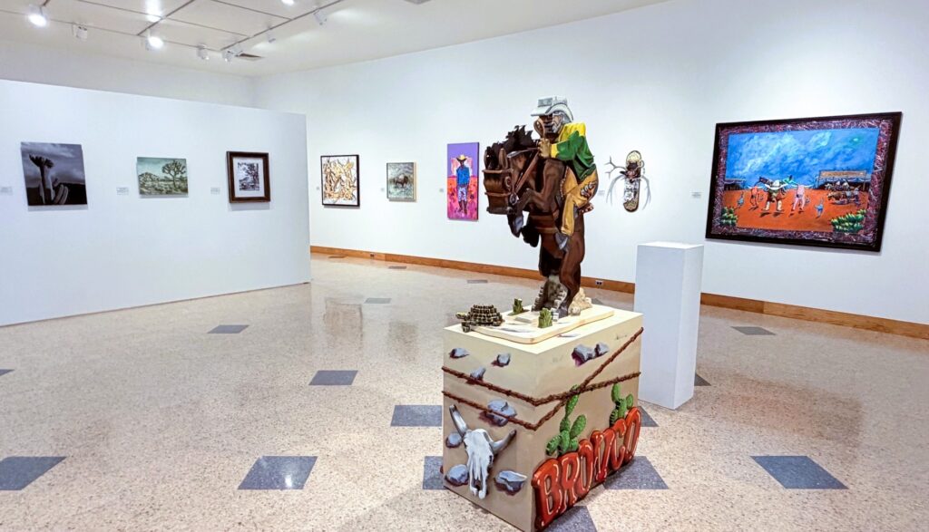 Installation shot of "Contemporary Visions of the West"