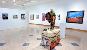 Installation shot of "Contemporary Visions of the West"